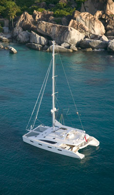 Sailing Catamaran Akasha, Tortola, BVI