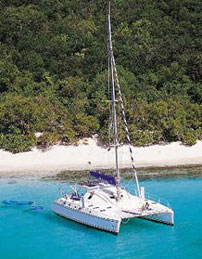 Sailing Catamaran Andiamo, Tortola