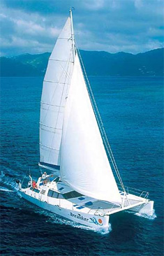 Sailing Catamaran Breanker, Tortola, BVI