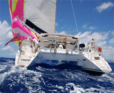 Sailing Catamaran Can Can, Village Cay, Tortola BVI