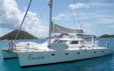 Sailing Catamaran Encore, Sopers Hole, Tortola, BVI