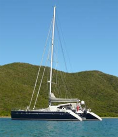 Catamaran Felicia, Virgin Islands