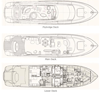 Crewed Yacht La Dolce Vita Layout, Motor Yacht, Virgin Islands