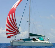 Sailing Catamaran Pentesilea II, Red Hook, St Thomas