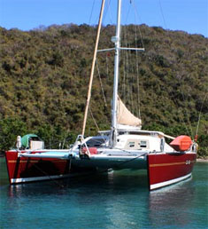 Sailing Catamaran Priorities, Tortola or St Thomas, VI