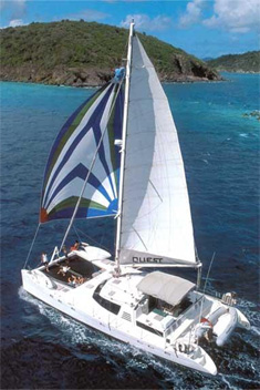 Sailing Catamaran Quest, St Thomas, USVI or Tortola, BVI