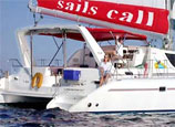 Catamaran Sails Call - Tortola Charter