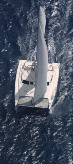 Sailing Catamaran Seahorse Seeker, Soper's Hole, Tortola, BVI
