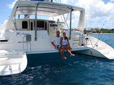 Sailing Catamaran Tachyon, St Vincent