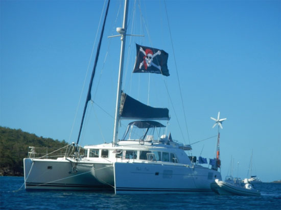 Black Pearl Crewed Catamaran Charter