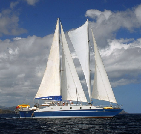 Cuan Law Crewed Catamaran Charter