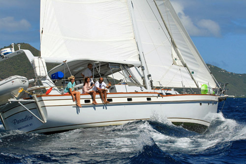 island yachts Virgin sailing