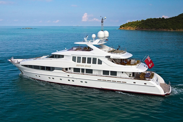 Seven Sins Crewed Power Yacht Charter