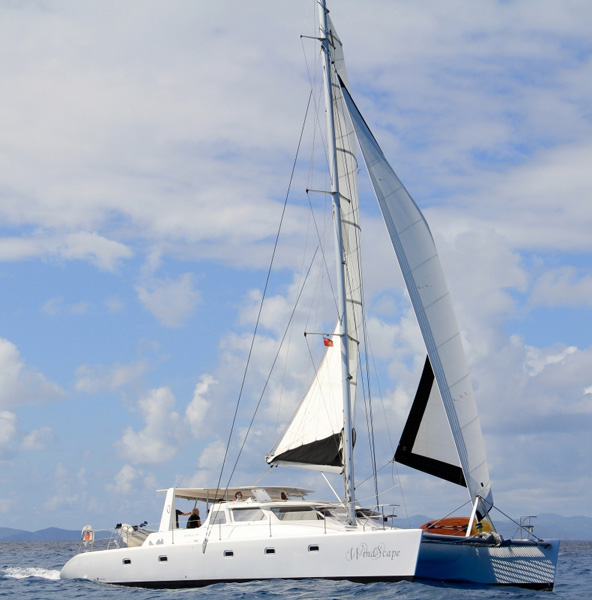 Windscape Crewed Catamaran Charter