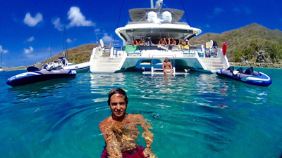 Activities available aboard charter yachts in the Virgin Islands