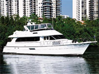 Motor Yacht Changing Channels, Bahamas