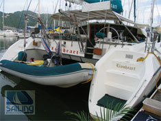 Sailing Catamaran Lionheart, Village Cay Marina, Tortola