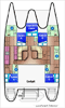 Crewed Yacht Lionheart Layout, Sailing Catamaran, Virgin Islands