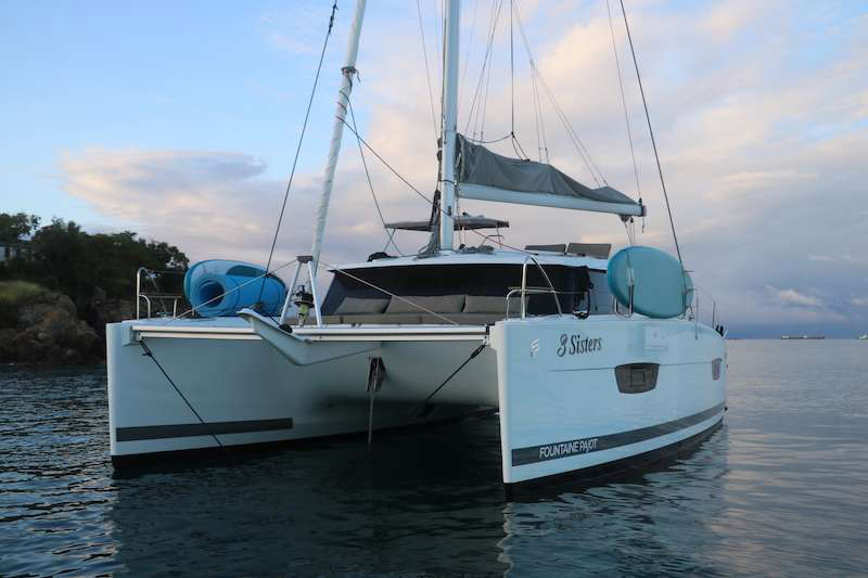 3 Sisters Crewed Catamaran Charter