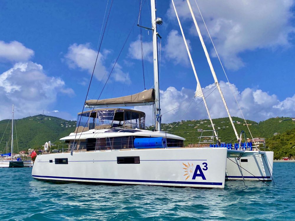 A3 Crewed Catamaran Charter