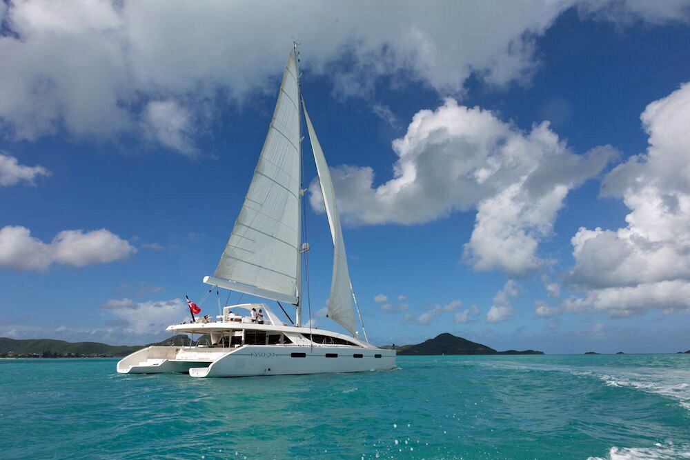 Akasha Crewed Catamaran Charter