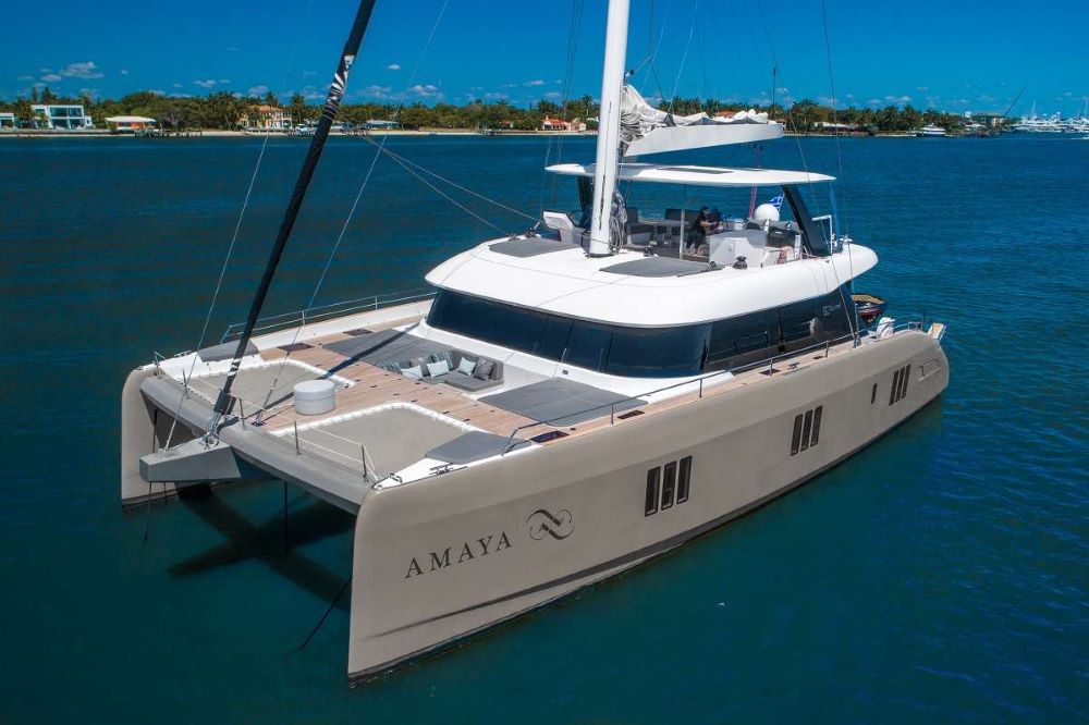 Amaya Crewed Catamaran Charter