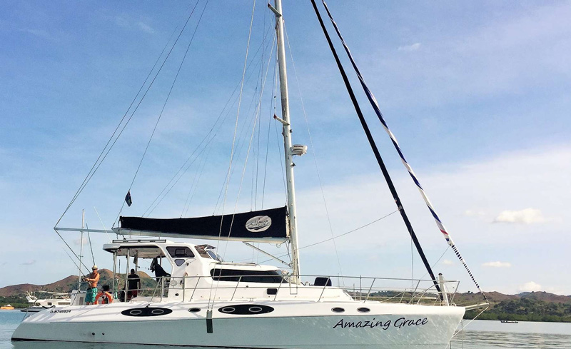 Amazing Grace Crewed Catamaran Charter