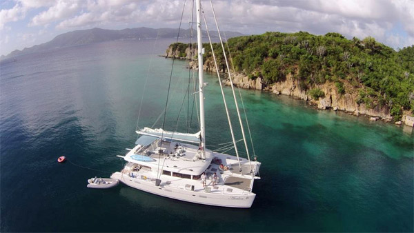 Avalon Crewed Catamaran Charter