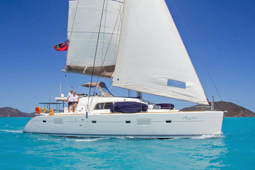 catamaran charter bvi crewed