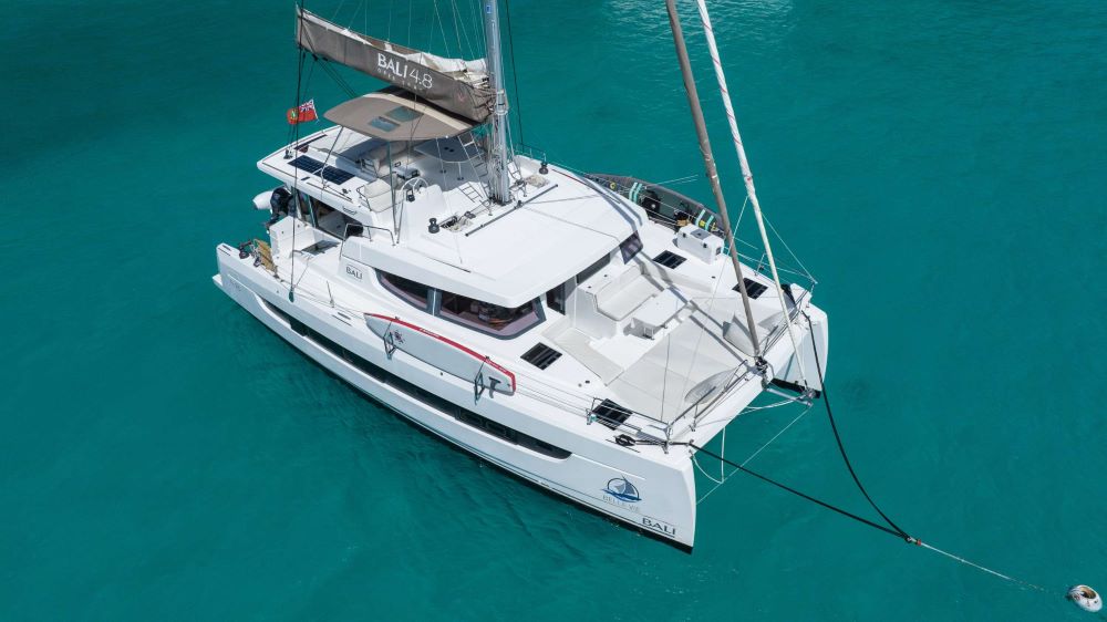 Bella 48 Crewed Catamaran Charter