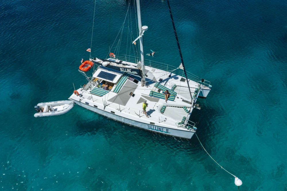 Belline II Crewed Catamaran Charter