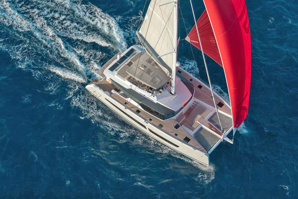 Black Cat Crewed Catamaran Charter