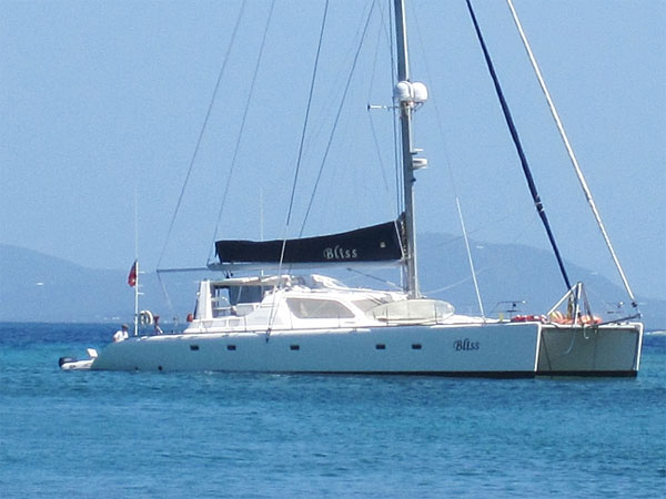 Bliss Crewed Catamaran Charter