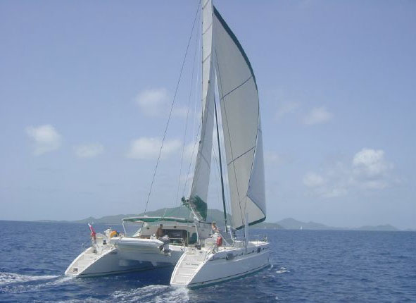 Blue Moon Catana Crewed Catamaran Charter