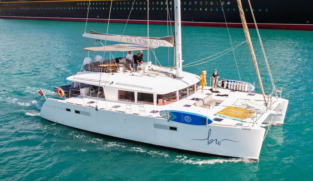 Bluewinds Crewed Catamaran Charter