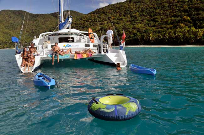 Breanker Crewed Catamaran Charter