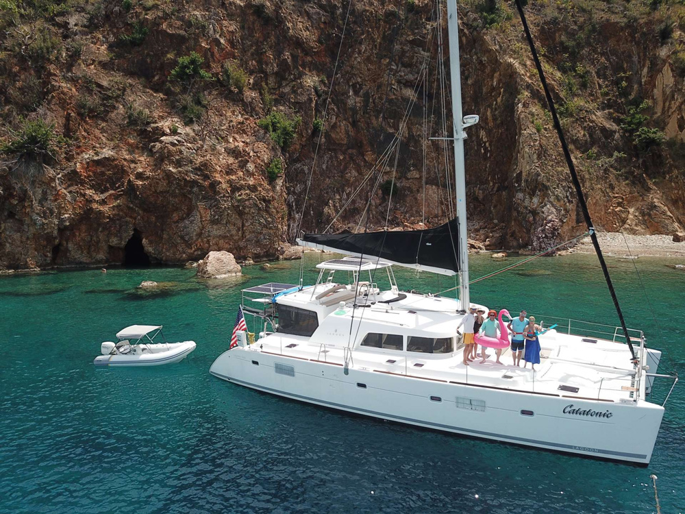 Catatonic Crewed Catamaran Charter