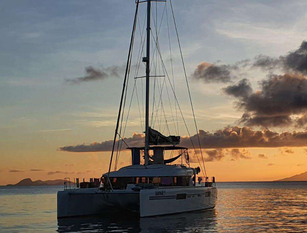 Champagne L52 Crewed Catamaran Charter