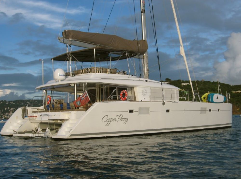 Copper Penny Crewed Catamaran Charter