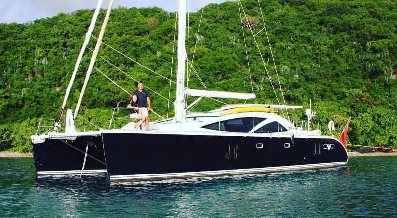 Curanta Cridhe Crewed Catamaran Charter