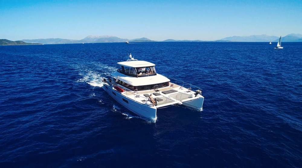 Cute Little Cat Crewed Power Yacht Charter