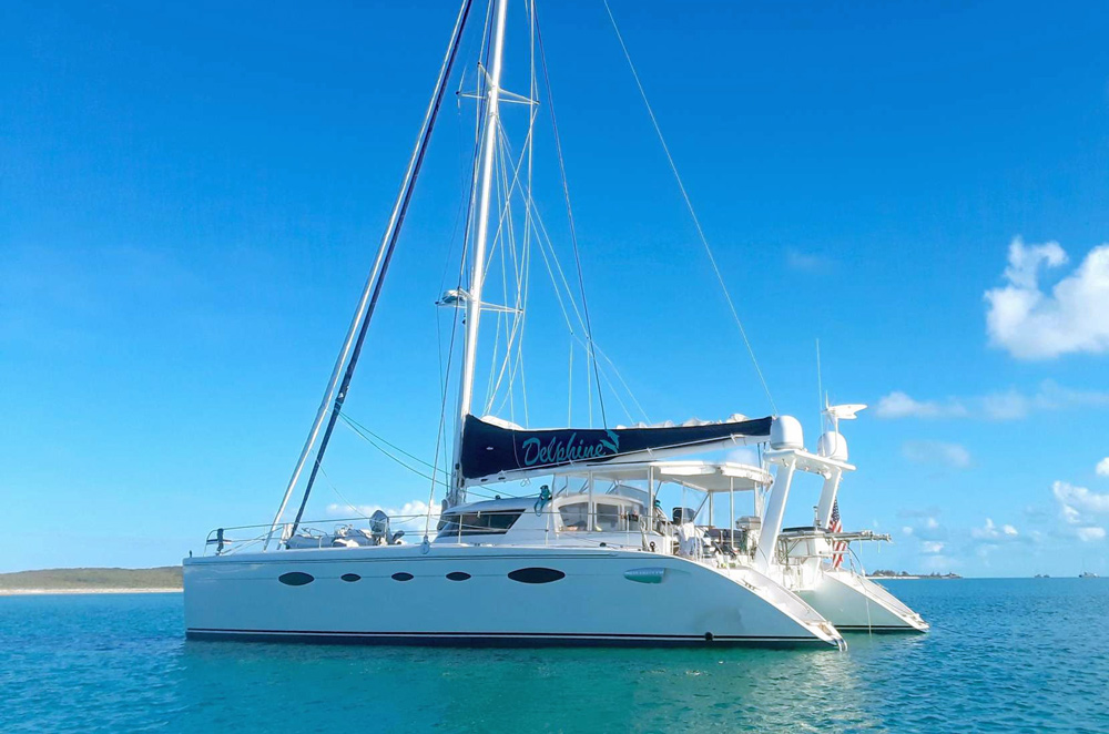 Delphine Crewed Catamaran Charter