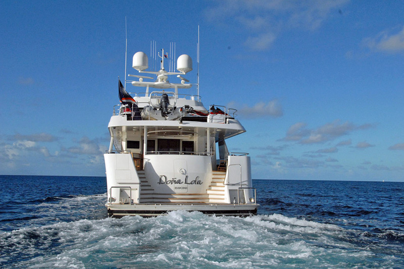 Dona Lola Crewed Power Yacht Charter