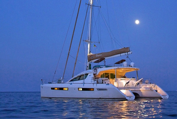 Elysium Crewed Catamaran Charter