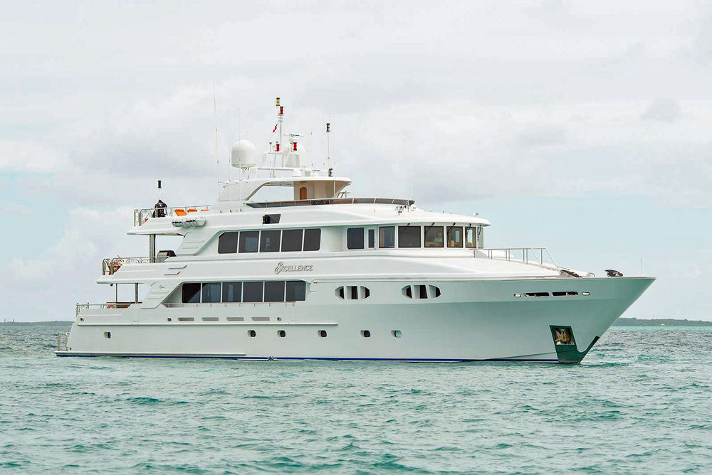 Excellence Crewed Power Yacht Charter