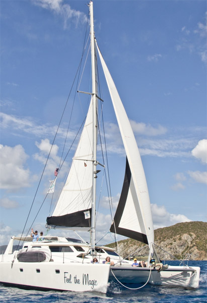 Feel The Magic Crewed Catamaran Charter