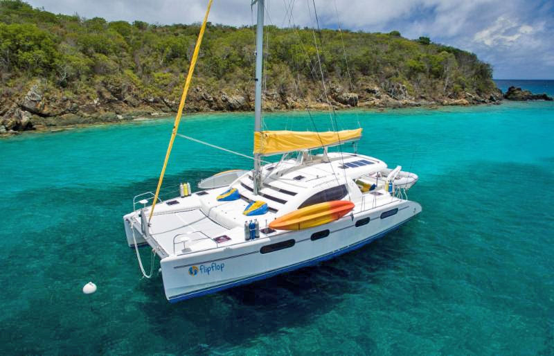 Flip Flop Crewed Catamaran Charter