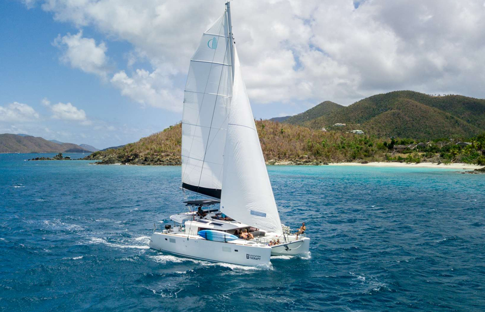 Floatation Therapy Crewed Catamaran Charter