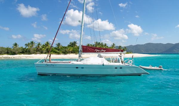 Flying Ginny Crewed Catamaran Charter