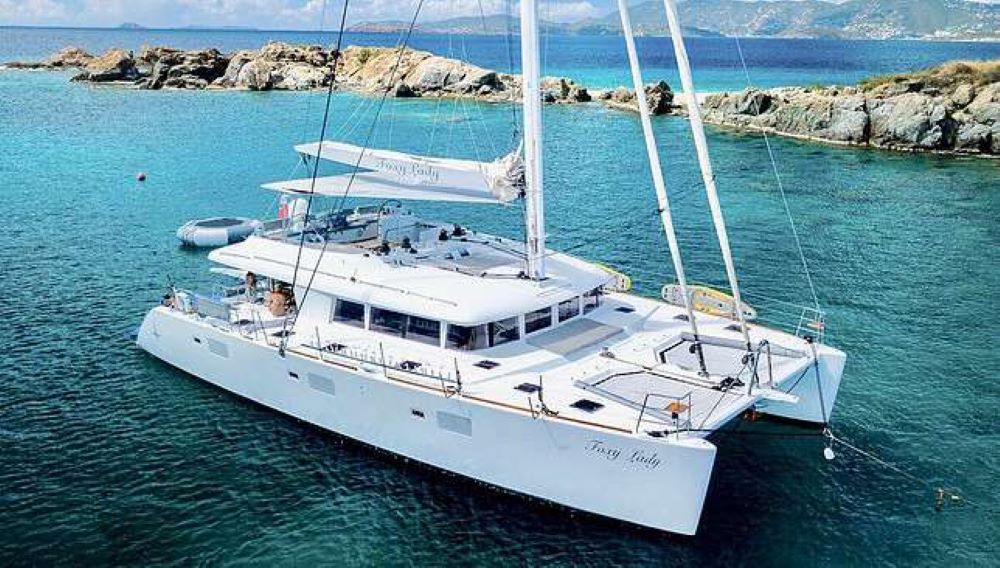 Foxy Lady Crewed Catamaran Charter